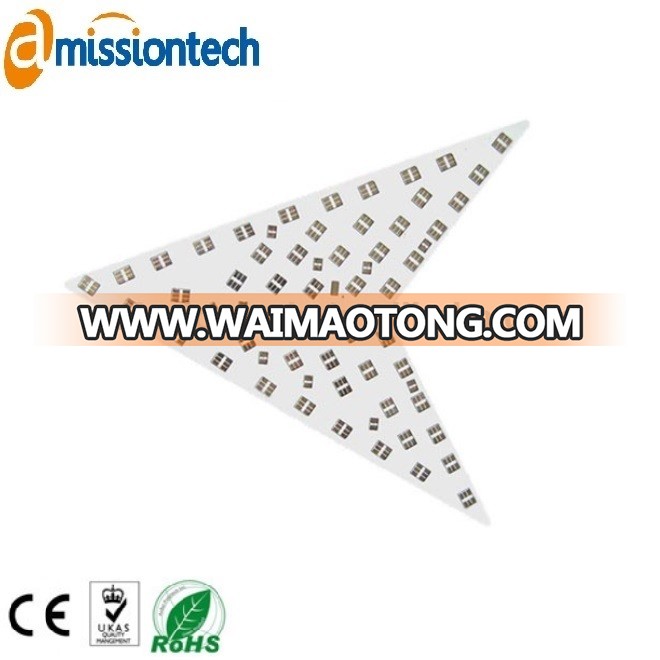 Single-sided LED printe circuit boards with CNC routing